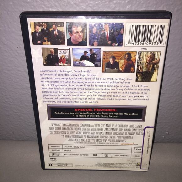 Dvd Used Silver City Special Features Columbia Political Hollywood Video Preview - Picture 2 of 4